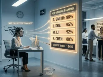 New groundbreaking discovery found that constant comparison at work is the silent killer of professional confidence