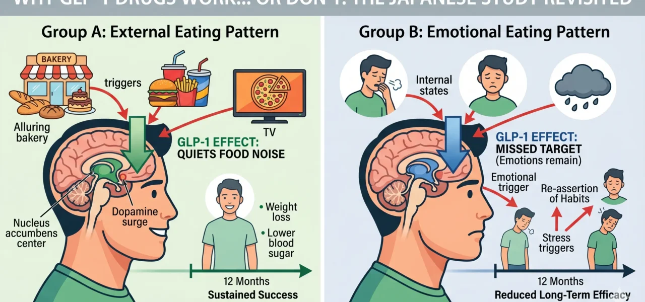New research found that whether Ozempic works for you depends entirely on why you overeat and most doctors never ask that question