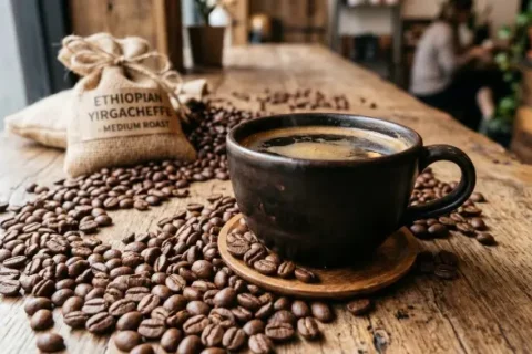 Scientists discovered that coffee acts as a prebiotic, feeding specific gut bacteria that directly control your stress and emotional state