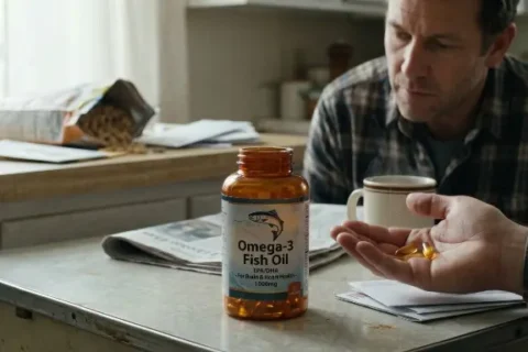 Scientists found that the fish oil supplement millions take for brain protection is actively slowing brain repair in a specific group of people