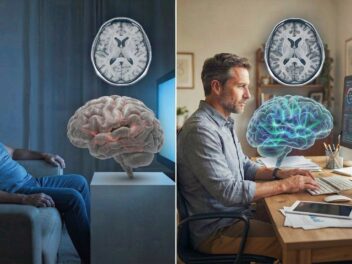A new study confirmed that frequent TV watching physically changes the brain, then found that sitting at work does something completely different to the same brain regions