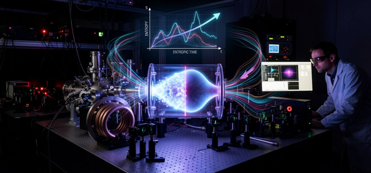 One of physics’ oldest unsolved problems is why time exists at all. A new experiment built a universe small enough to fit in a laboratory and found the first experimental answer