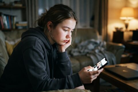Teens who spend 6 hours a day on social media are twice as likely to develop anxiety. A new study found their risk of suicidal thoughts triples