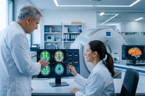 Doctors have assumed amyloid plaques are the first sign of Alzheimer’s. A new study found the brain is already changing 7 years before those plaques appear on scans.