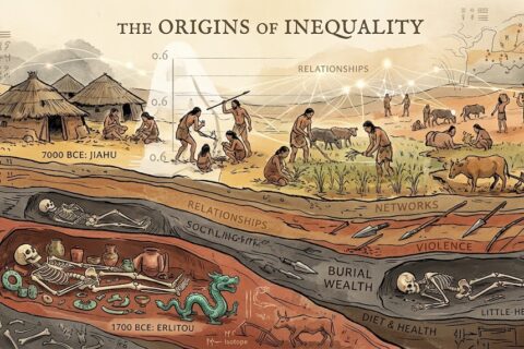 A study of 2,316 burials spanning 6,000 years in China found that inequality became entrenched long before the first states existed. Farming, the usual suspect, did not explain it.